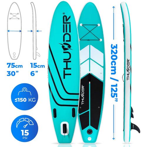 cumpără Accesoriu pentru înot Thunder COAST MINT 320cm, placa SUP-Board gonflabila în Chișinău 