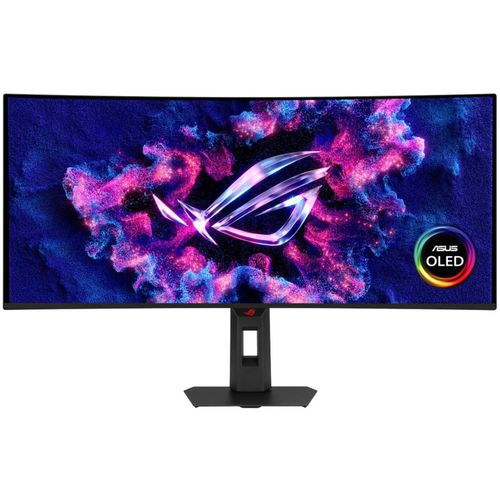cumpără Monitor ASUS ROG Strix Tandem RGB QD-OLED XG34WCDMS Curved în Chișinău 