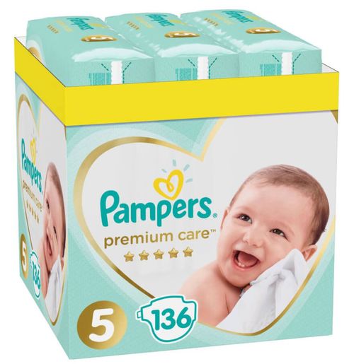 Подгузники Pampers Premium Care BOX 5 (11-16 kg) 136 шт 