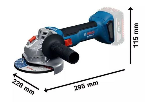 cumpără Polizor unghiular Bosch GWS 18V-8 125mm 06019N9000 în Chișinău 