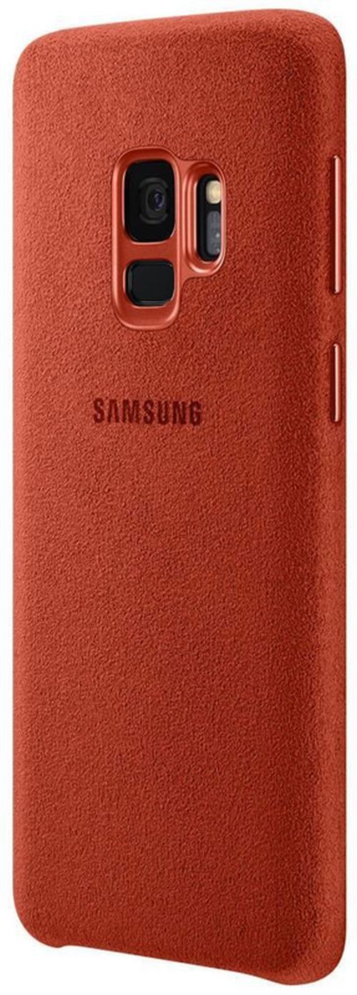 купить Чехол для смартфона Samsung EF-XG960, Galaxy S9, Alcantara, Red в Кишинёве 