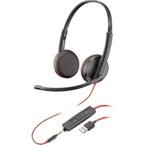 купить Наушники игровые Poly Blackwire 3225 Stereo USB-A (Bulk) (80S11A6) в Кишинёве 