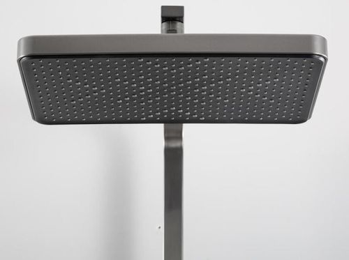 cumpără Panou de duș Frap F 2490-9 cu bara dus Alama Grafit în Chișinău 