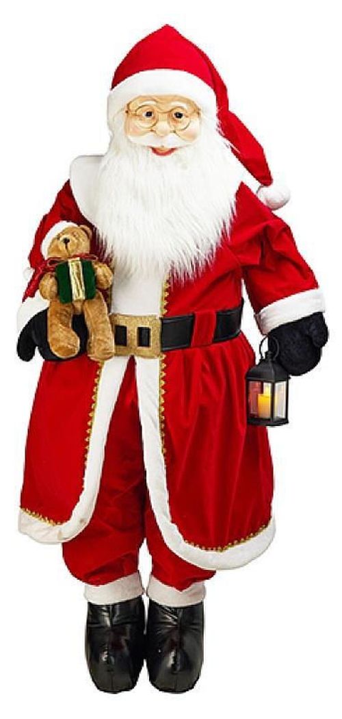 купить Новогодний декор Promstore 56477 Suvenir LED Mos Craciun, 70x40x200cm, muzical в Кишинёве 