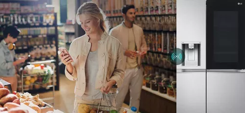 cumpără Frigider SideBySide LG GSGV80PYLD InstaView în Chișinău 