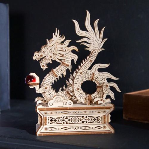 cumpără Set de construcție Ugears 60888 Model Dragonul din lemn în Chișinău 