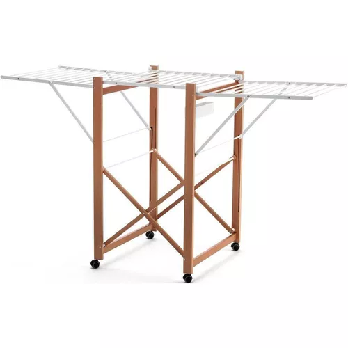 купить Сушилка для белья Arredamenti Italia Airone, раздвижная, вишневое дерево в Кишинёве 