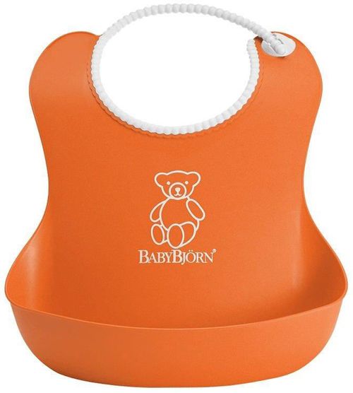 купить Слюнявчики BabyBjorn 046207A Set Soft Bib Orange/Turquoise в Кишинёве 