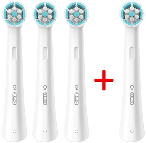 купить Сменная насадка для электрических зубных щеток Oral-B 5993 iO Gentle White 3+1 в Кишинёве 