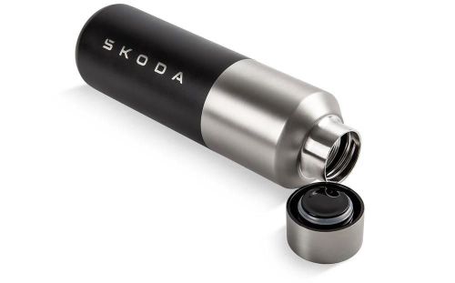 купить Термос для напитков Skoda 6U0069604E Бутылка термо черная в Кишинёве 