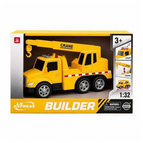 cumpără Mașină Wenyi WY1145A Macara auto cu inerție 1:32 (lumini, sunete) în Chișinău 