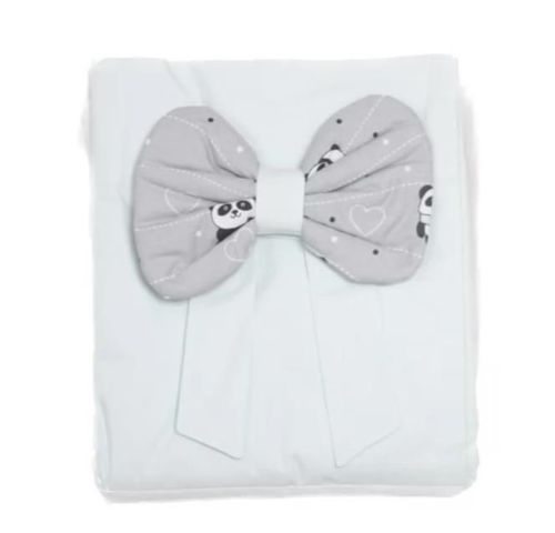купить Кроватка PernaMea Baldachin Panda Turcoaz (PM.101300/4) в Кишинёве 