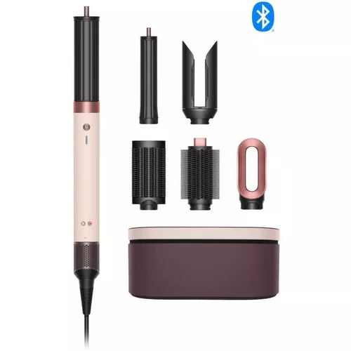 купить Прибор для укладки Dyson HS09 Airwrap Co-anda2x, Straight+Wavy Ceramic pink/Rose gold в Кишинёве 