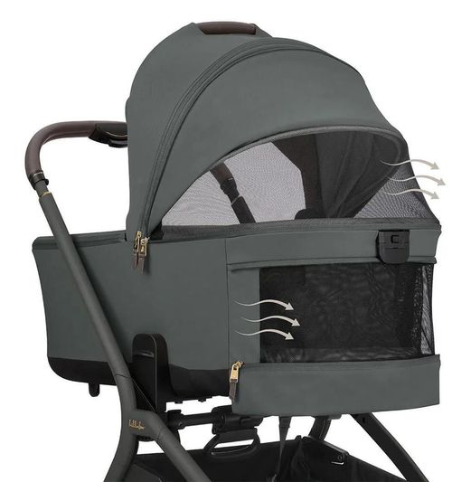 cumpără Сărucior pentru copii Kikka Boo 31001020172 Carucior 2in1 Goya Platinum Olive în Chișinău 