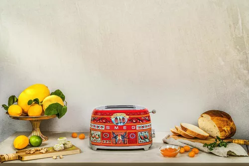 купить Тостер SMEG TSF01DGEU Sicily is my love Collection Dolce&Gabbana в Кишинёве 