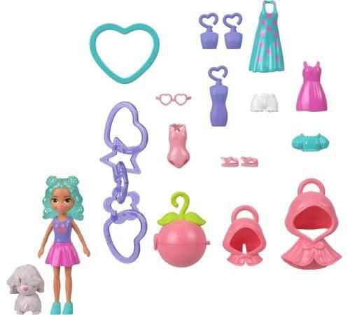 cumpără Păpușă Fisher Price JKR46 Кукла-брелок с питомцем и аксессуарами 7.5см (в ассорт.) în Chișinău 