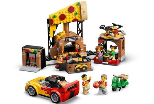 cumpără Set de construcție Lego 60496 Pizza Delivery Experience with Vehicles în Chișinău 