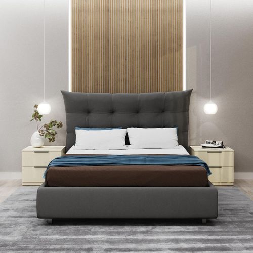 купить Кровать Bayro Rafinato 1400x2000, подъёмный механизм, ткань кат. I в Кишинёве 