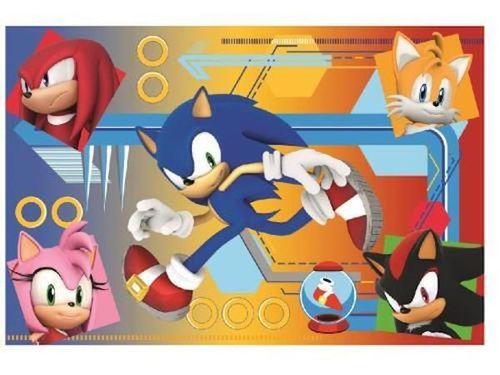 купить Головоломка Trefl 17387 Puzzles 60 Sonic in action, SEGA Sonic The Hedgehog в Кишинёве 