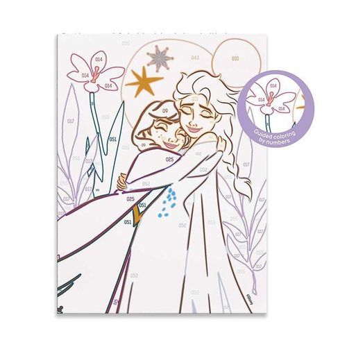 купить Картина по номерам As Kids 1038-41034 Pictură pe numere Frozen, Happi Hobbi, 1014D в Кишинёве 