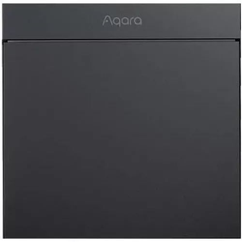 cumpără Întrerupător electric Aqara by Xiaomi ZNQBKG24LM Grey H1M - 1 клавиша (c нулём) квадратный подрозетник în Chișinău 