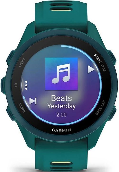 cumpără Ceas inteligent Garmin Forerunner 170 Music, GPS, WiFi, Teal Green/Citron, WW (010-03920-12) în Chișinău 