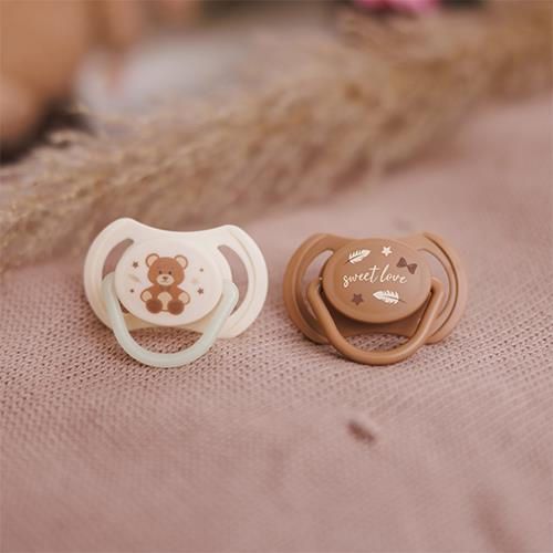 cumpără Suzetă BabyOno 1669/01 Suzete simetrice din silicon 0-6 luni (2 buc) în Chișinău 