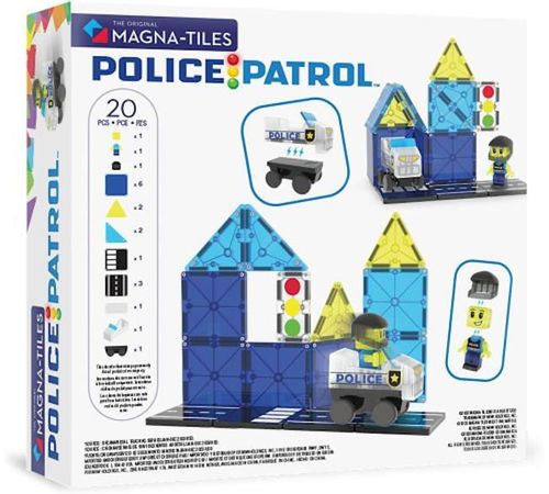 купить Конструктор miscellaneous 252020MT Magna-Tiles Police Patrol Set 20pcs в Кишинёве 