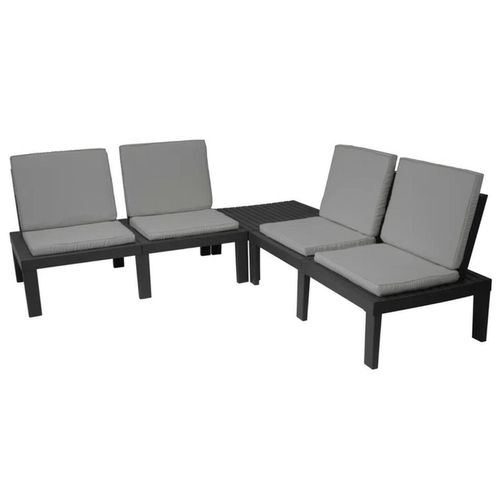 cumpără Mobilier pentru grădină Holland 08634 Ambiance Комплект мебели Molok 5ед: стол, 4 кресла în Chișinău 