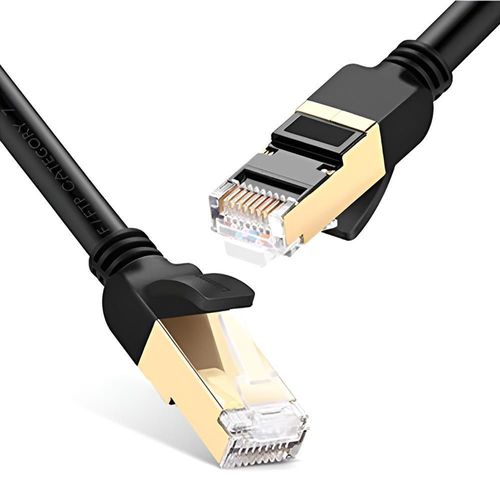 купить Кабель для IT Ugreen 11273, Cat7 F/FTP Ethernet Cable, Pure Copper, Shielded, 10m, Black в Кишинёве 