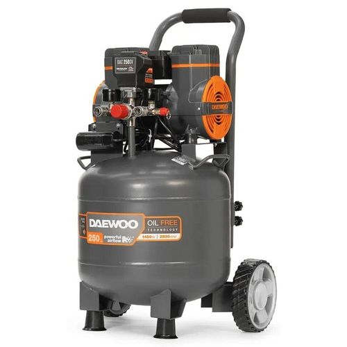 купить Компрессор Daewoo DAC 250SV 30L 250l/min 8bar 1.45kW (безмасл.) в Кишинёве 