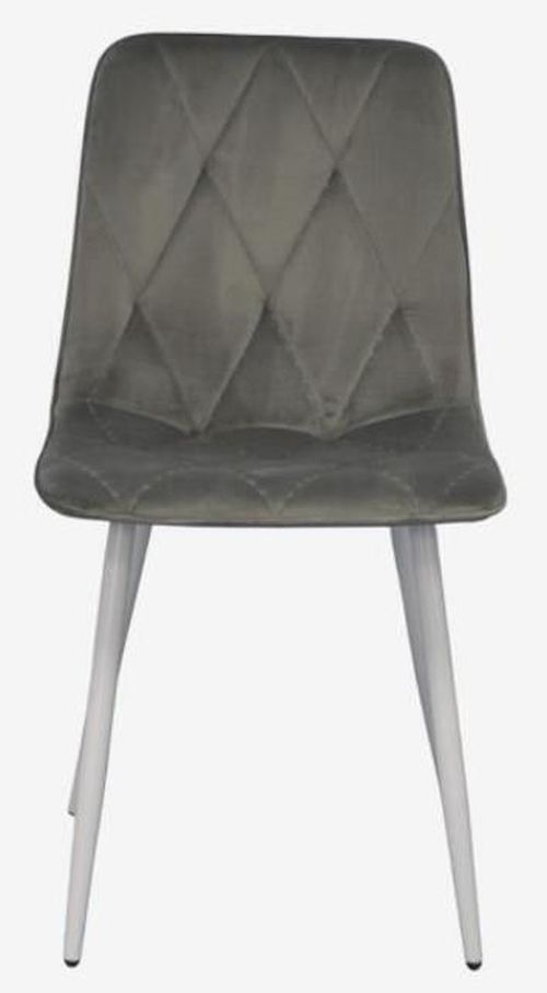 купить Комплект стол и стулья Evelin di Costacurta стол DT-431-1R Wh + 4 стула YTC-080Wh Light grey в Кишинёве 