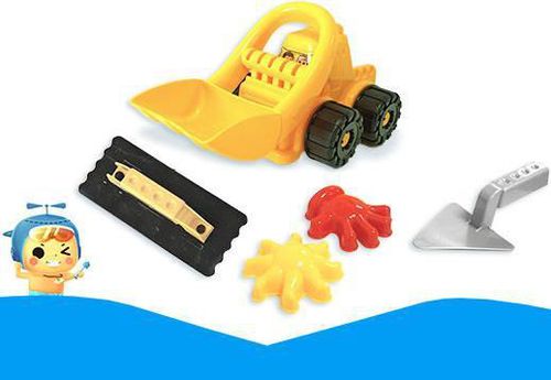 купить Игрушка Promstore 45064 Набор игрушек для песка с экскаватором 5ед, 27x16cm в Кишинёве 