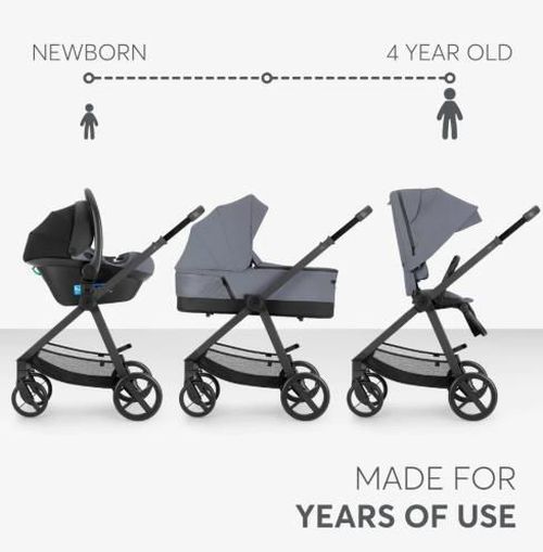 cumpără Сărucior pentru copii Kikka Boo 31001010277 Carucior 3in1 Mia Grey 2026 în Chișinău 