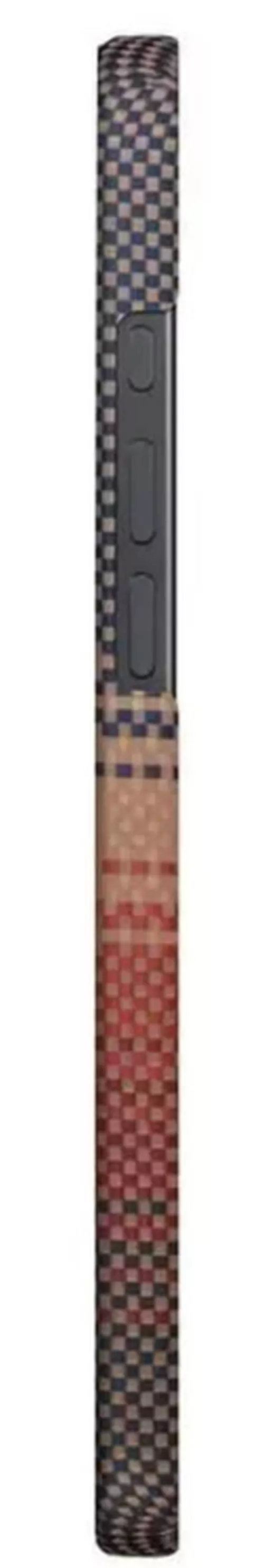 cumpără Husă pentru smartphone Pitaka Tactile Woven case for iPhone 16 Pro max Sunset ( KI1601SUM) în Chișinău 