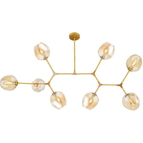 купить Освещение для помещений Ozcan Люстра 4023-8Y (золото) в Кишинёве 