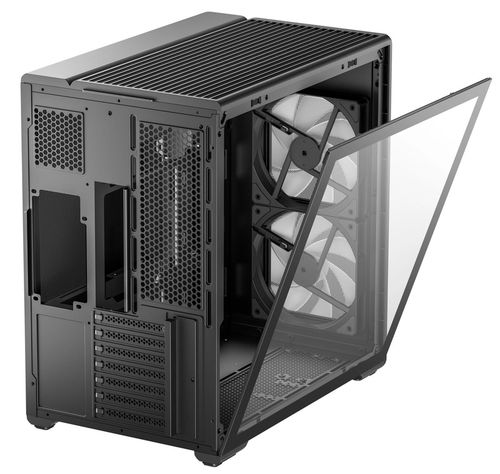 купить Корпус для ПК Deepcool CG590 MESH 2F Black в Кишинёве 