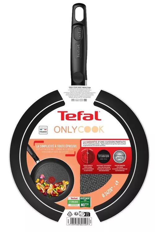 купить Сковорода Tefal B9289202 Only Cook Set 24/28cm в Кишинёве 