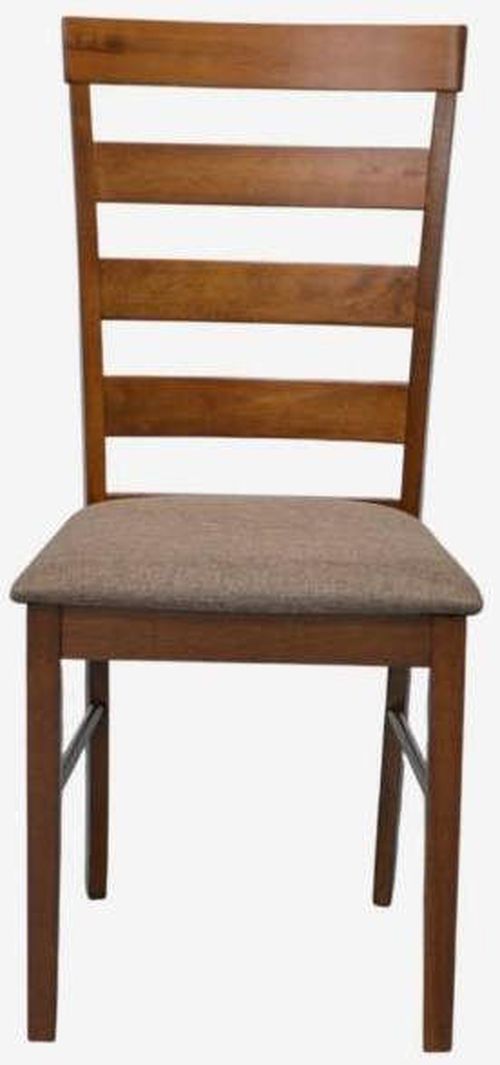 купить Комплект стол и стулья Evelin di Costacurta стол HV-24V Burnish Oak + 6 стульев GLORIA Burnish Oak/Ekea12 Dark Brown в Кишинёве 