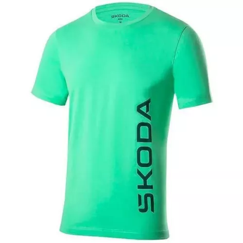 cumpără Îmbrăcăminte sport Skoda 6U0084200P622 Футболка мужская зелено-электрически (L) în Chișinău 