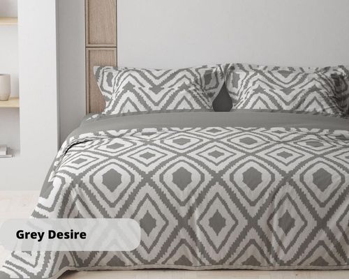 купить Домашний текстиль Relaxe Home 023433 Lenjerie de pat Soft Dreams (200x220 Euro) Grey Desire в Кишинёве 