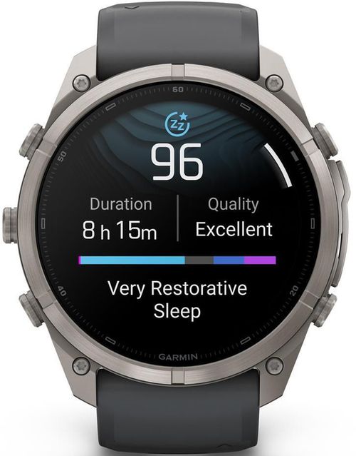 cumpără Ceas inteligent Garmin Fenix 9 Pro, 51mm, Ti w/Gpt/Blk bnd (010-04337-26) în Chișinău 