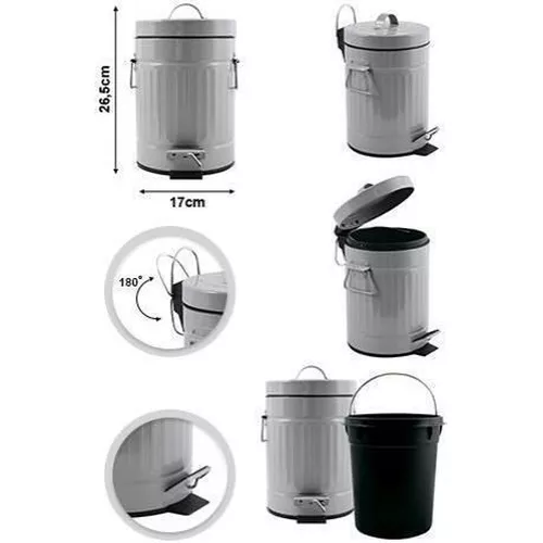 купить Урна для мусора MSV 44224 Habana 3l в Кишинёве 