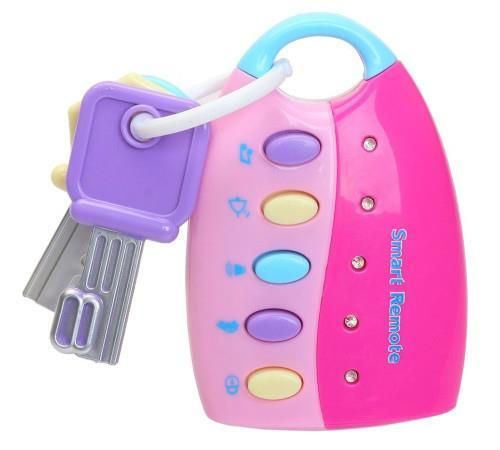 купить Игрушка Kaichi KAYDIG025KA80G Ключи-брелок музыка/свет pink в Кишинёве 