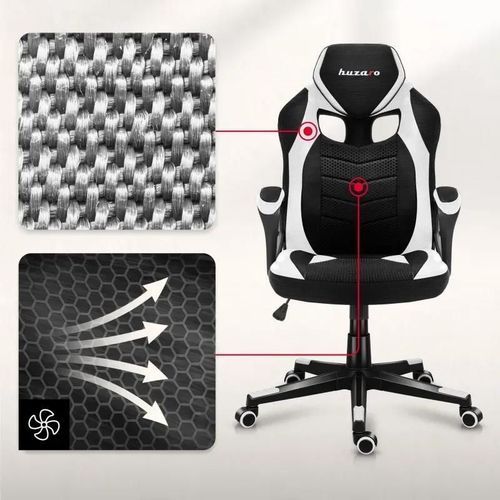купить Офисное кресло Huzaro Force 2.5 White в Кишинёве 