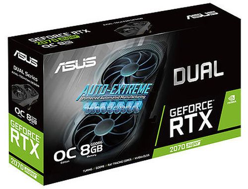 купить ASUS DUAL-RTX2070S-O8G-EVO, GeForce RTX2070 SUPER 8GB GDDR6, 256-bit, GPU/Mem clock 1845/14000MHz, PCI-Express 3.0, HDMI/3xDisplay Port (placa video/видеокарта) в Кишинёве 