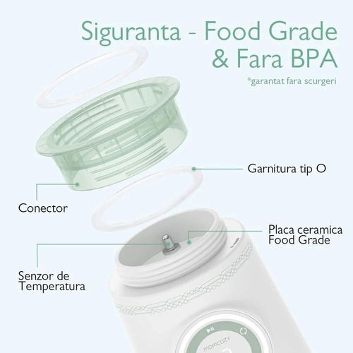 cumpără Încălzitor Momcozy MW003-WH12BA-A Incalzitor portabil pentru biberoane fara cablu în Chișinău 