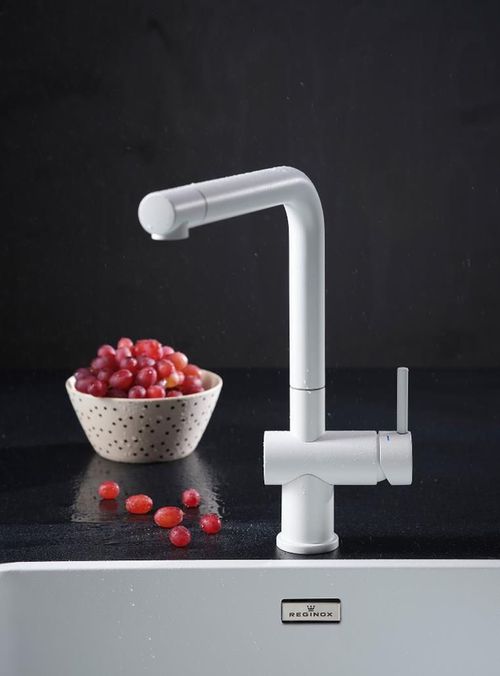 купить Смеситель кухонный Reginox R34767 Yadkin White в Кишинёве 