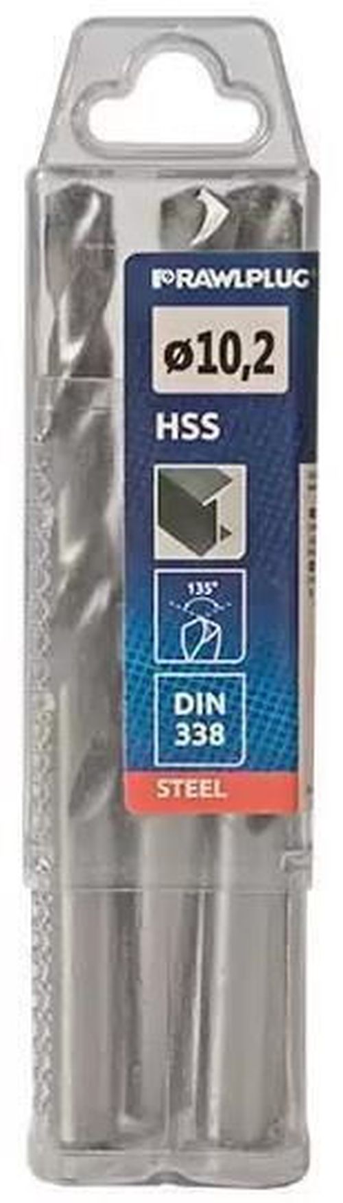 cumpără Burghiu Rawlplug 184140 Burghiu pentru metal DIN 338 HSS 6.8x109 (10buc) în Chișinău 