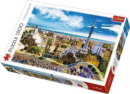 cumpără Puzzle Trefl 26147 Puzzle 1500 Parcul Guell,Barcelona în Chișinău 